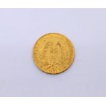 A French 1851, 20 Franc gold coin