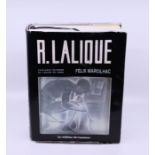 The Lalique "bible"  Felix Marcilhac hardback copy with dust jacket