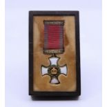 A scarce Distinguished Service order medal in period case
