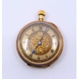 A ladies gold Omega pocketwatch