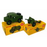 2x Dinky Toys Military Models. Lot includes: No.688 'Field Artillery Tractor'. Model is in mint