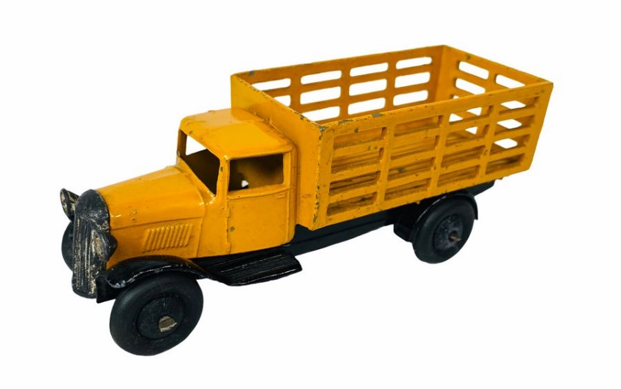 4x Dinky Toys Assorted Trucks & 1x Trailer. Lot Includes: No.25F Market Gardeners Lorry - Yellow - Image 2 of 13