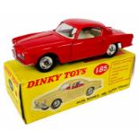 Dinky Toys No.185 Alfa Romeo 1900 'Super Sprint' Diecast Car Boxed. Finished in red bodywork, chrome
