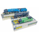 3x Wrenn Steam Locomotives - All Boxed. Lot includes: W2218 2-6-4 Tank BR Black, some paint touch