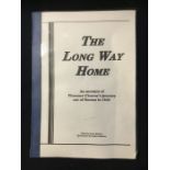 Florence Cleaver. Long Way Home. ‘proof copy’?, inscribed by the author and dated 2002, self