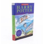 Rowling, J. K. Harry Potter and the Chamber of Secrets, first edition, first issue, London: