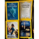 National Geographic Magazines, a collection of magazines in their original wrappers, good condition,