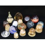 A group of Caithness glass paperweights to include: Paisley Twists; Shemagh; Highland Dance; Four