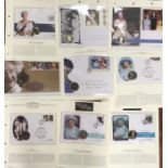 Large collection of Commemorative first day covers & Crowns, ‘The Queen Mother Collection’ At