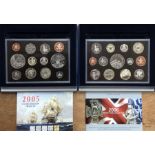 Royal Mint Proof Year Sets of 2005 & 2006 in Original Case with Certificate.
