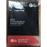 Royal Mint 2013 Annual Coin Set in Original Packaging.