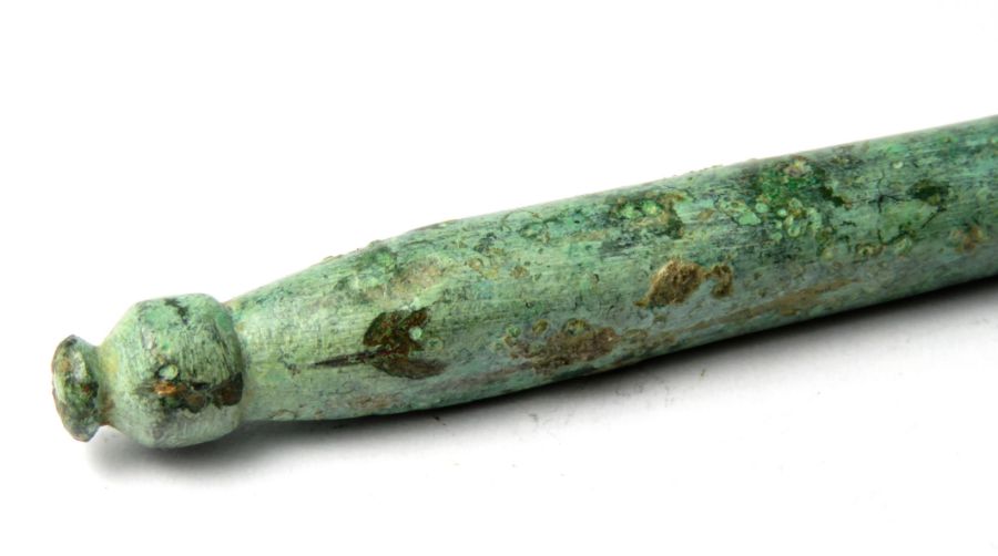 Large Roman Bronze Stylus. 4  Circa 2nd-3rd century AD. Copper-alloy, 8.62 g, 170 mm. A very - Image 3 of 3