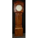 a Sangster, Cruden, an early 19th century Scottish mahogany longcase clock, the eight day movement