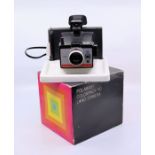 A Polaroid boxed camera