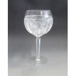 A Very Rare Waterford Crystal Prototype very large Goblet,. The goblet is one of only four