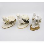 Three Moore Bros cherub bowls