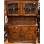 Reproduction late 20th Century oak dresser