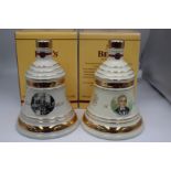 Two Bell's Decanters