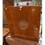 A 1920/30's Concave radiogram, top tuning and middle speaker