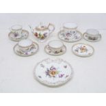 A collection of china and earthenware to include: Imari Ironstone plate stamped R Morley & Co;