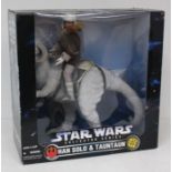 Star Wars: A boxed Star Wars Collector Series Han Solo & Tauntaun, Kenner/Hasbro, 1997, original