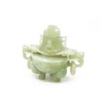 Chinese jade with dragon detail