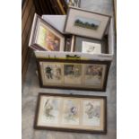 A quantity of prints after Lawson Wood, various ornithological prints etc