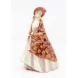 Mid 20th Century Royal Doulton figure of a lady The Paisley Shawl