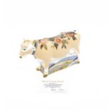 A limited edition Royal Crown Derby paperweight modelled as Lily the Cow or Farmyard Cow "Lily".,