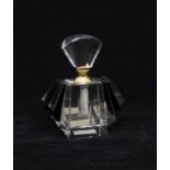 Art Deco style perfume bottle.