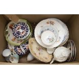 A large collection of Royal Crown Derby and various other ceramics
