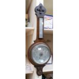 Late Victorian banjo barometer