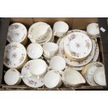 Minton Marlow pattern tea set with sandwich plates