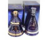 Two Bell's Decanters