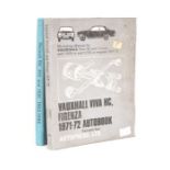 Vauxhall Viva HC 1971-72 Autobook manual, along with Renault R8 R10 1962-69 Autobook manual