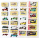 Matchbox: A collection of assorted Matchbox Models of Yesteryear to comprise: yellow and blue boxed: