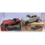 Victory Industries battery operated 1:18 scale Austin A40 Cambridge in reproduction box and