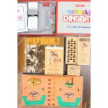 Games: A boxed Subbuteo Table Rugby Display Edition, parts missing, together with a boxed team,
