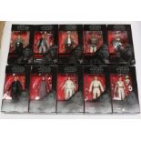 Star Wars: A collection of ten Star Wars Black Series boxed figures to comprise: DJ (Canto Bright)