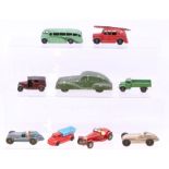 Diecast: A small collection of diecast to include: six Dinky examples, one Matchbox Models of