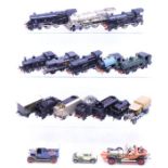 Model Railway: A collection of assorted kit built locomotives and tenders, together with four