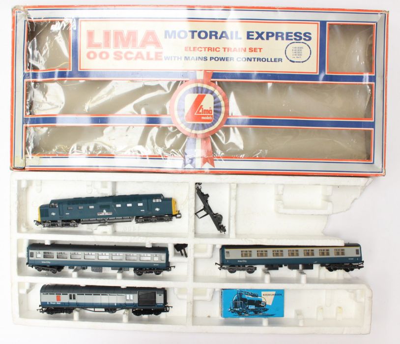 Model Railway: A pair of boxed Lima OO gauge train sets, unchecked for completeness and in correct - Image 2 of 3