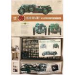 Airfix: An Airfix 12th Scale, 1930 Bentley 4 1/2 Litre Supercharged 09398-1, most contents