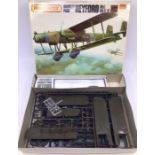 Matchbox plastic model kits to include Handley Page, Dormer, Krupp, Priest, Fairchild, Wellesley,