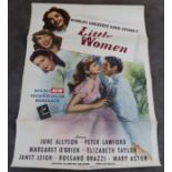 A vintage movie poster "Little Women"