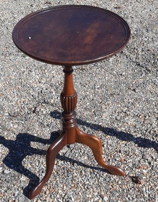 Wine table and a table Provenance Property of Baroness Betty Boothroyd