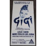 A vintage movie poster "Gigi"
