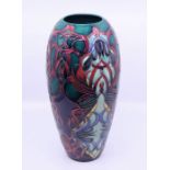 A large Moorcroft vase, 12/150, H: 38cm Condition: Good