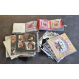 A collection of Beatles records together with other records (qty)