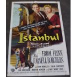 A vintage movie poster 'Istanbul' (1957)